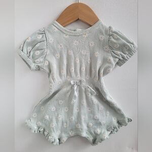 Rachel Zoe Baby Romper in Soft Green